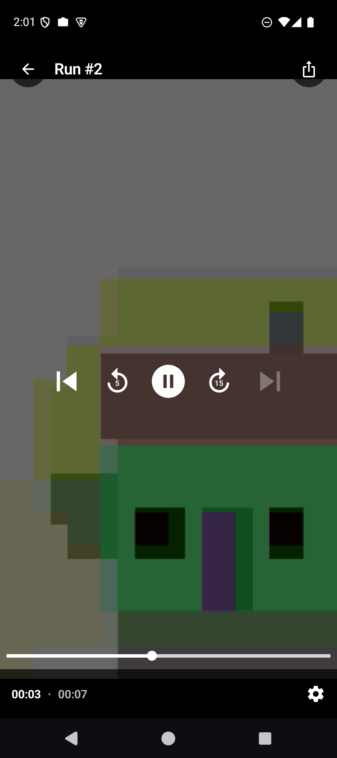 Clip player with angle chips